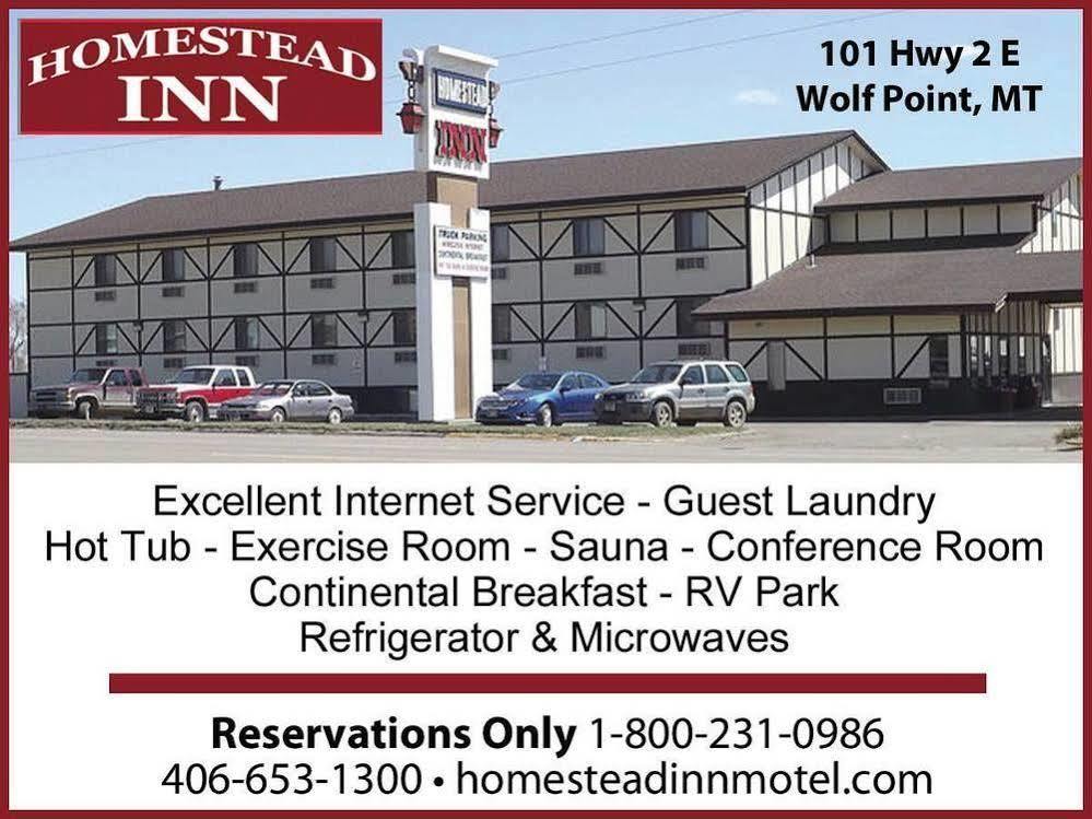 Homestead Inn Wolf Point Exterior foto